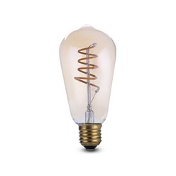 LED FilamentVintage amber E27 4W 2200K